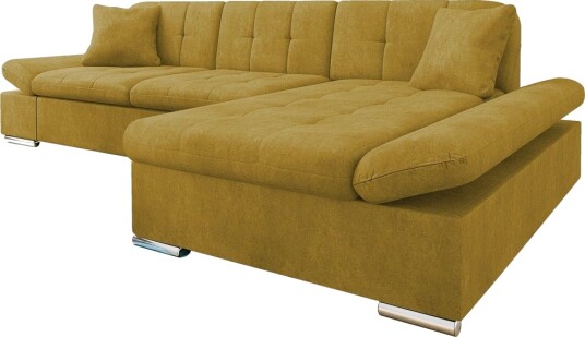 Djerra Sovesofa med Divan 3 seter Gul