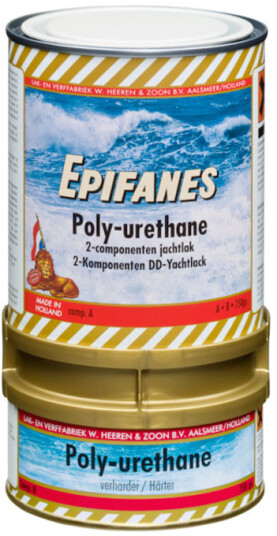 Epifanes Poly-Urethan lakk 848 Soft/Arctic White A+B 750 g Epifanes Poly-Urethan lakk 848 Soft/Arctic White A+B 750 g