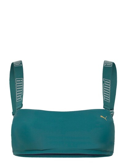 Puma Swim Puma Swim Women Bandeau Top 1P   Green   M