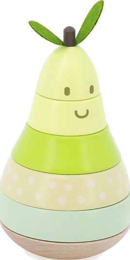 Vilac Stacking Pear 10 Pcs Green ONE SIZE