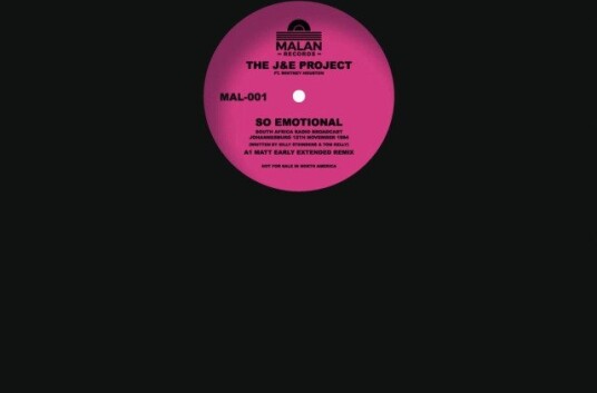 Je Project Ft Whitney Houston So Emotional Pink Vinyl