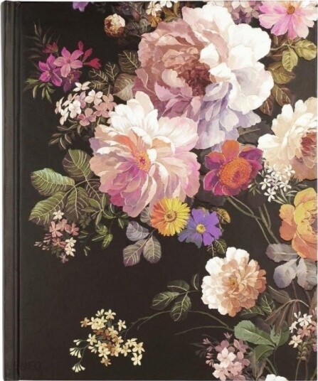 Peter Pauper Press Stor Notatbok Blomster, Linjert, 192 Sider.