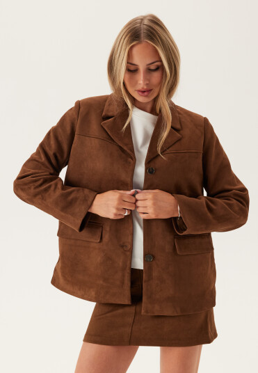 Pieces Pcrakel Brushed Outerwear Blazer
