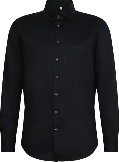 Seidensticker Business Shirt Regular BLACK 38