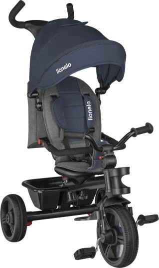 Lionelo Haari Trehjulssykkel Med Roterbart Sete Jeans Lionelo Haari Trehjulssykkel Med Roterbart Sete Jeans