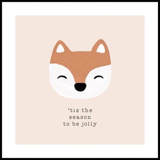 Tis the Season To Be Jolly Plakat Plakat / 40x40cm
