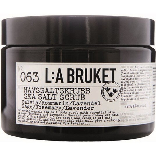 L:a Bruket 063 Sea Salt Scrub Sage/Rosemary/Lavender 420 g L:a Bruket 063 Sea Salt Scrub Sage/Rosemary/Lavender 420 g