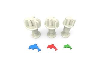 Miniutstikkere Med Stempel Delfin Pk/3 Miniutstikkere Med Stempel Delfin Pk/3