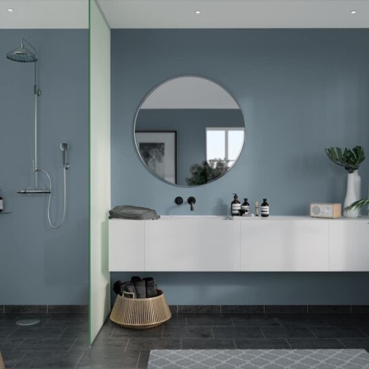 Baderomspanel Fibo 6274 00 Dusty Blue Baderomspanel Fibo 6274 00 Dusty Blue