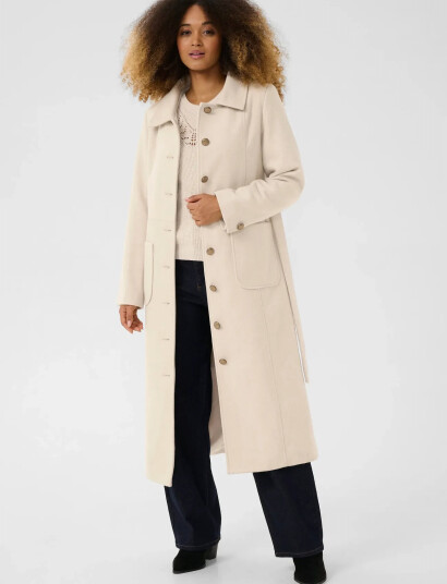 Cream Crclara Long Coat Cream 42 Cream Crclara Long Coat Cream 42