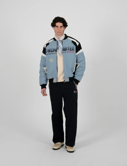 Prohibited Hyperlane Racing Jacket Blue Blue L Prohibited Hyperlane Racing Jacket Blue Blue L
