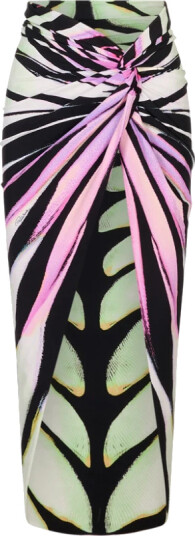 Roberto Cavalli Dame Skjørt Flerfarget M, Roberto Cavalli Dame Skjørt Flerfarget M,