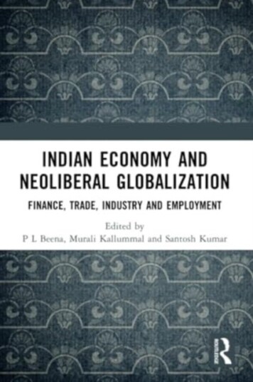 Indian Economy and Neoliberal Globalization