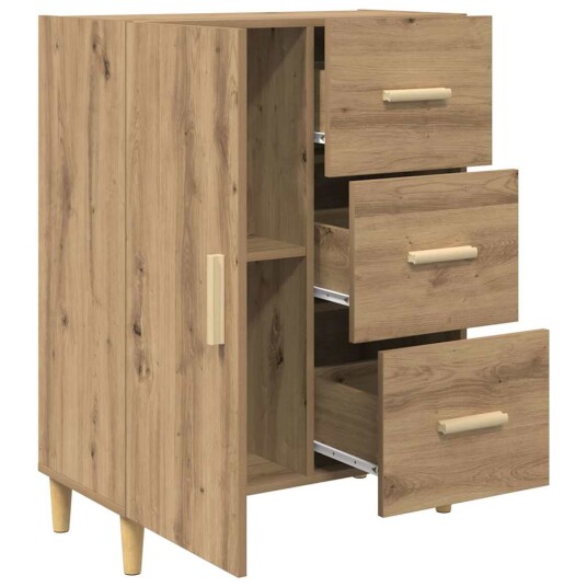 Serviesskap artisan eik 34 x 69,5 x 90 cm Konstruert tre