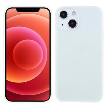 Mot Fingeravtrykk Matte iPhone 13 Mini TPU-deksel Hvit