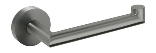Kriss Simple dorullholder, børstet grå Kriss Simple dorullholder, børstet grå