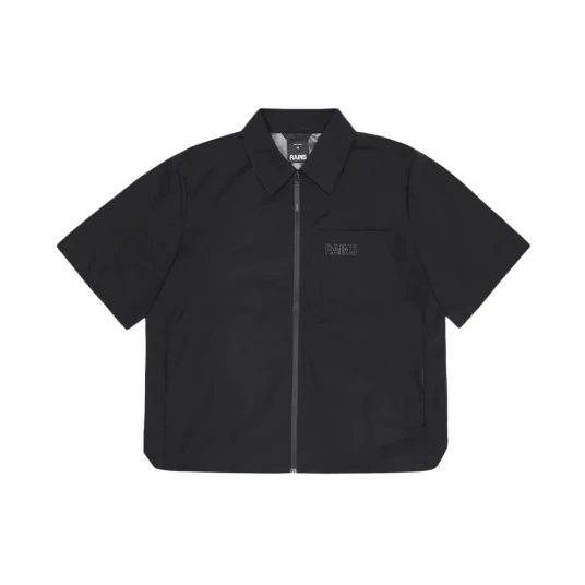 Rains Mito Short Sleeve Shirt Black M Rains Mito Short Sleeve Shirt Black M