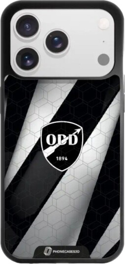 Phonecases3D iPhone 17 Pro Odds Ballklubb 3D mobildeksel, svart
