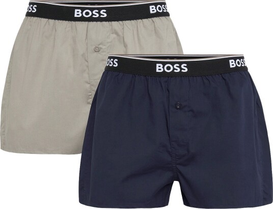 BOSS 2P Boxer Shorts Ew   OPEN BROWN   M
