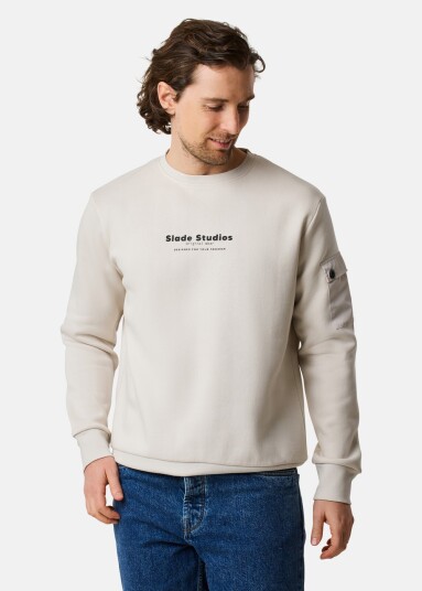 Slade Slade Original Crewneck Lt Khaki L Sweatshirts