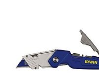 Irwin foldekniv FK 150 - Inkl. 1 trapez knivblad, kan låses i 45° pos. f/bedre vinkel