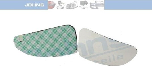 Speilglass, ytterspeil JOHNS 60 92 38-82
