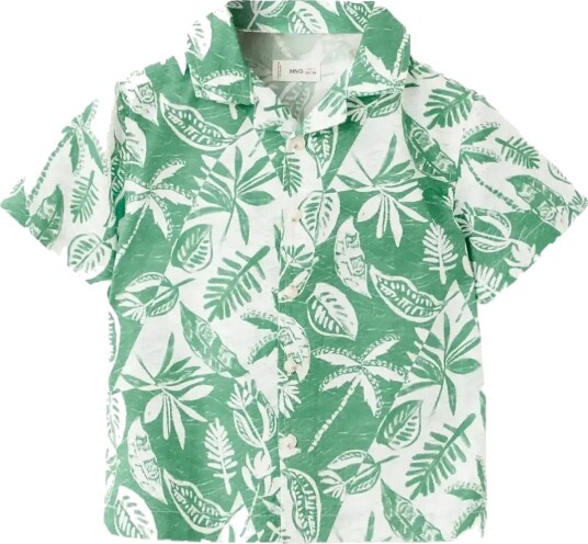 Mango Floral Print Cotton Shirt Multi/patterned 4 5