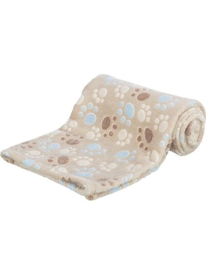 Trixie Laslo Fleeceteppe 100x70 cm Beige for Hund og Katt