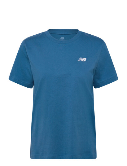 New Balance Sport Essentials Jersey T-Shirt - Blue - XS