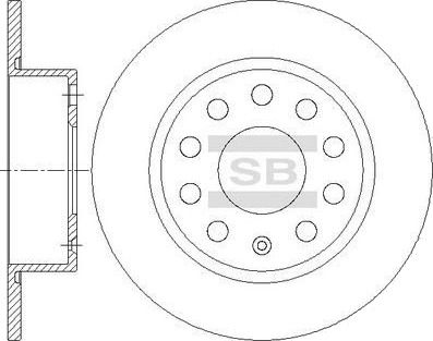 Hi Q SD5413 Bremseskive