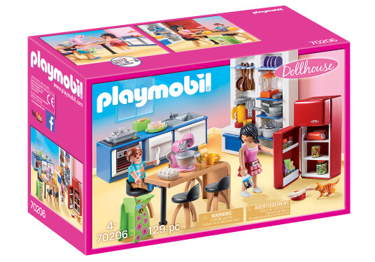 Playmobil Dollhouse Baking På Kjøkkenet 70206