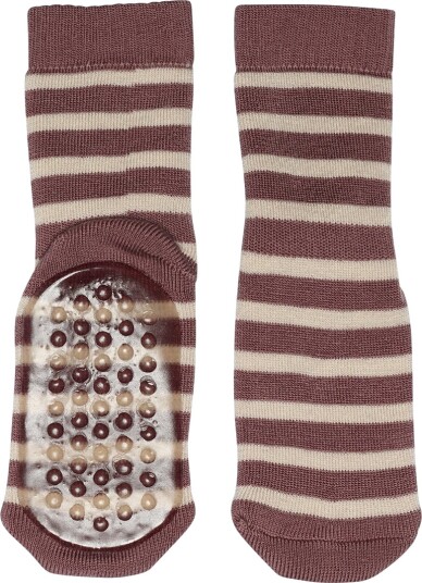MP Sokker   Ull   Anti Slip   Elis   Rose Taupe   MP   19/21   Sokker Beige Brun Rosa