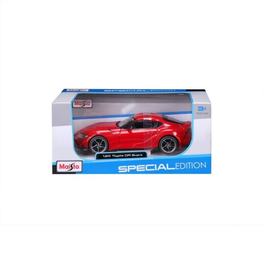 Maisto Toyota Supra GR Modellbil 1:24 Rød Maisto Toyota Supra GR Modellbil 1:24 Rød