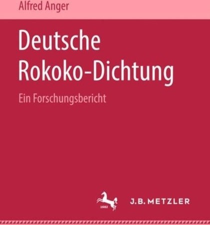 Deutsche Rokoko Dichtung