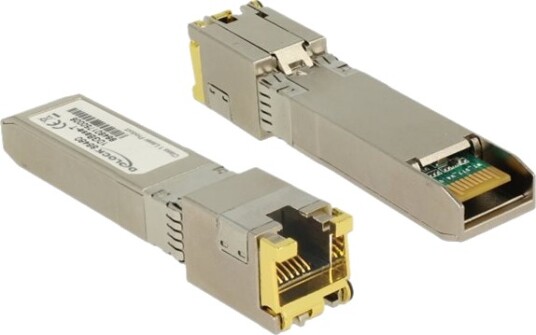 Delock - Sfp+ Transceivermodul - 10Gbe - 10Gbase-T - Rj-45 Delock - Sfp+ Transceivermodul - 10Gbe - 10Gbase-T - Rj-45
