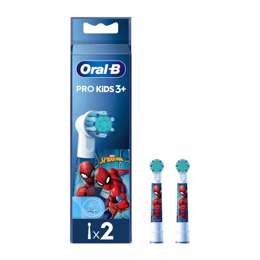 Oral-B PRO børstehoder for barn Spider-Man 2 pcs.