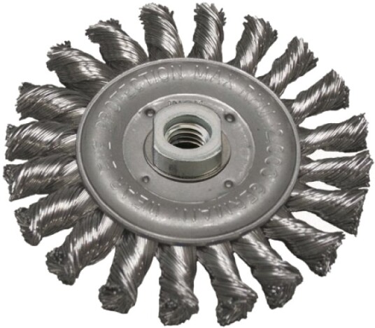 Abbraboro Skivebørste 115 Mm Med 22,2 Mm Hull Flettet Ab90440054