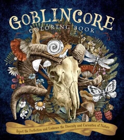 Goblincore Coloring Book Av Editors Of Chartwell Books