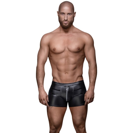 Noir Handmade Boksershorts med Glidelås       - S