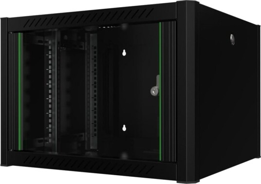 Lanview By Logon Rack Skap 60 X 56 Pro Veggmonterbar Svart Ral 9005 7U 19" Lanview By Logon Rack Skap 60 X 56 Pro Veggmonterbar Svart Ral 9005 7U 19"