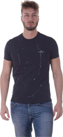 Armani Jeans Herre Topper Blå L, Armani Jeans Herre Topper Blå L,
