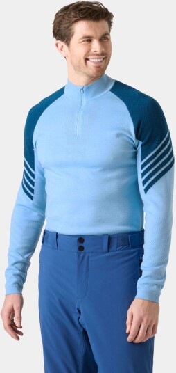 Helly Hansen Men’s Lifa® Merino Knitevo Half-zip Blå 2xl