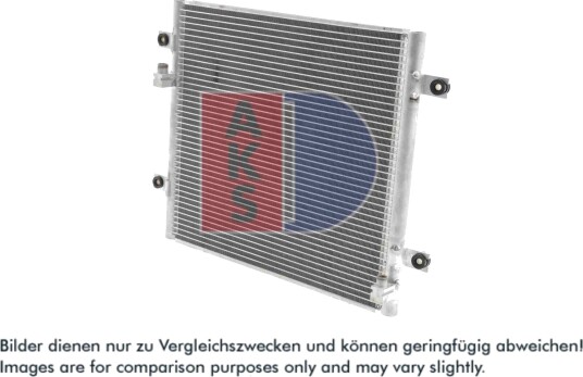 Kondensator, klimaanlegg AKS DASIS 422022N