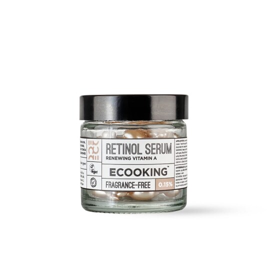 Ecooking Retinol Serum 0,15% Ansiktsserum Kapsler 60 stk. i Nude
