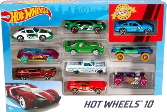 Hot Wheels Cars 10-Pack - random designs