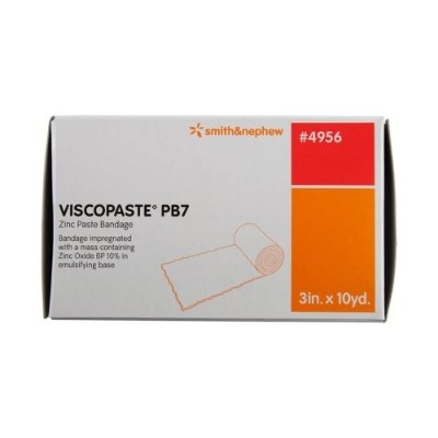 Viscopaste Zinc Paste Bandage 7,5cmx6m