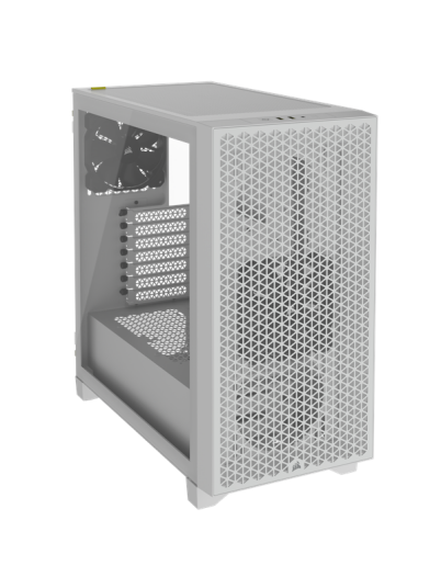 Corsair 3000D AIRFLOW TG - White - Kabinett - Miditower - Hvit Corsair 3000D AIRFLOW TG - White - Kabinett - Miditower - Hvit