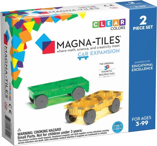 Magna-Tiles Biler 2 stk. Magna-Tiles Biler 2 stk.