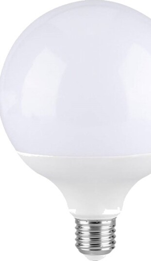 V Tac E27 22W LED globepære   Ø12 cm G120 matt   Kulør : Nøytral