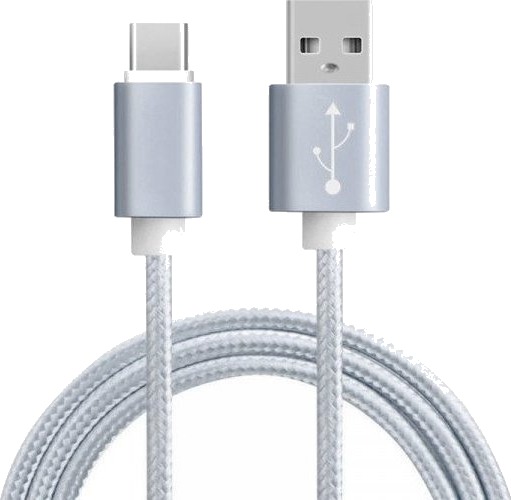 Usb-Kabel Vega Usb-C Til Usb-C Sølv (27104) Usb-Kabel Vega Usb-C Til Usb-C Sølv (27104)